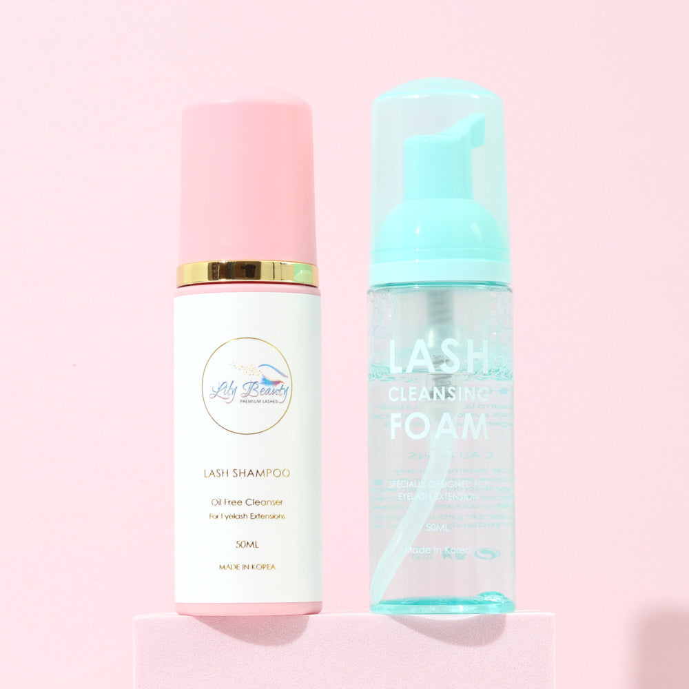 Lash shampoo