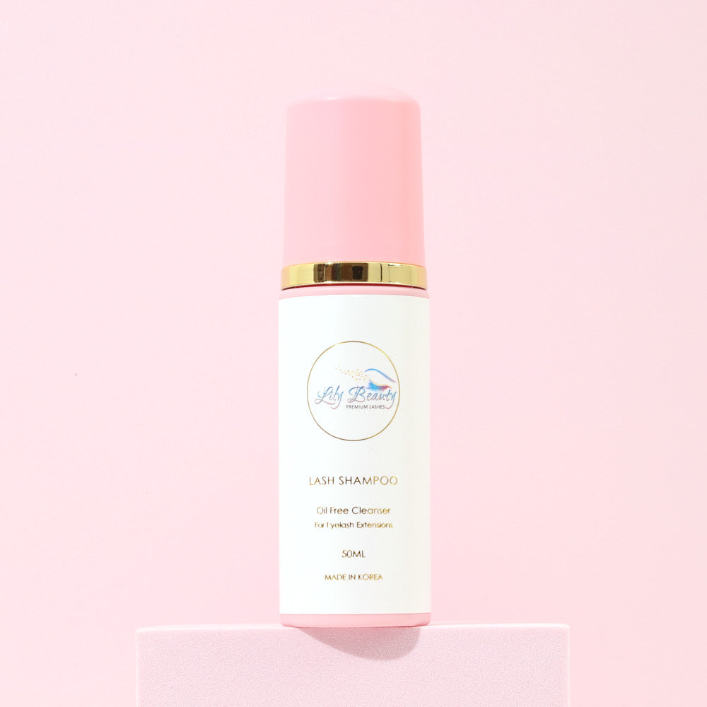 Lash shampoo