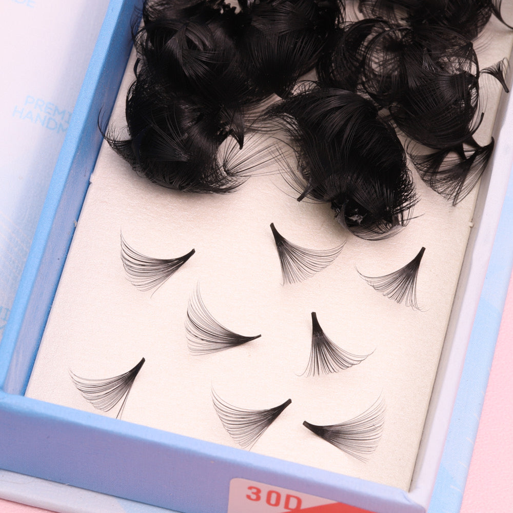 Handmade lash fans