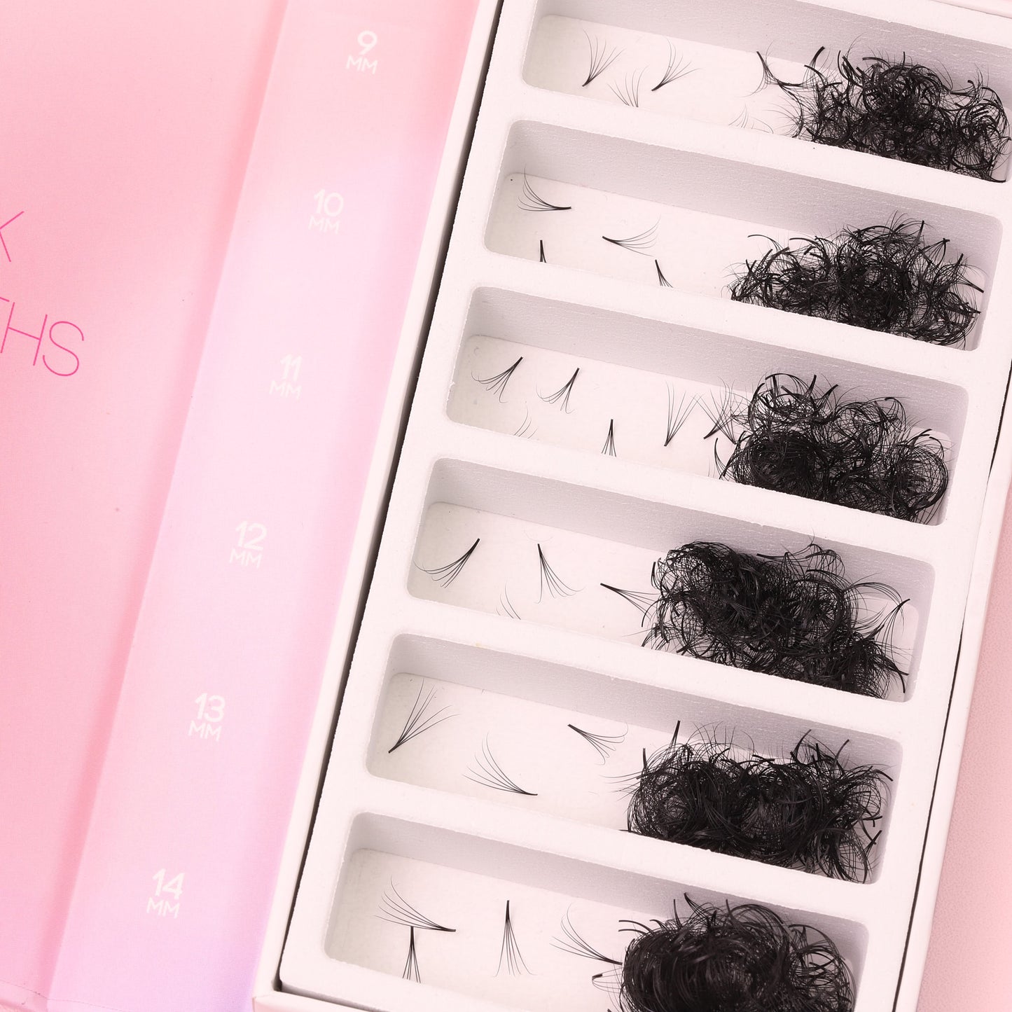 Mix 6in1 | Promade Lashes 5D | 1.500 Fans