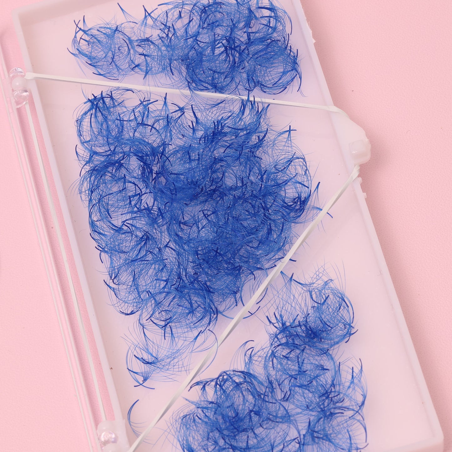 Promade Coloured Lashes Single Length | 6D 0.07 | 1000 fans