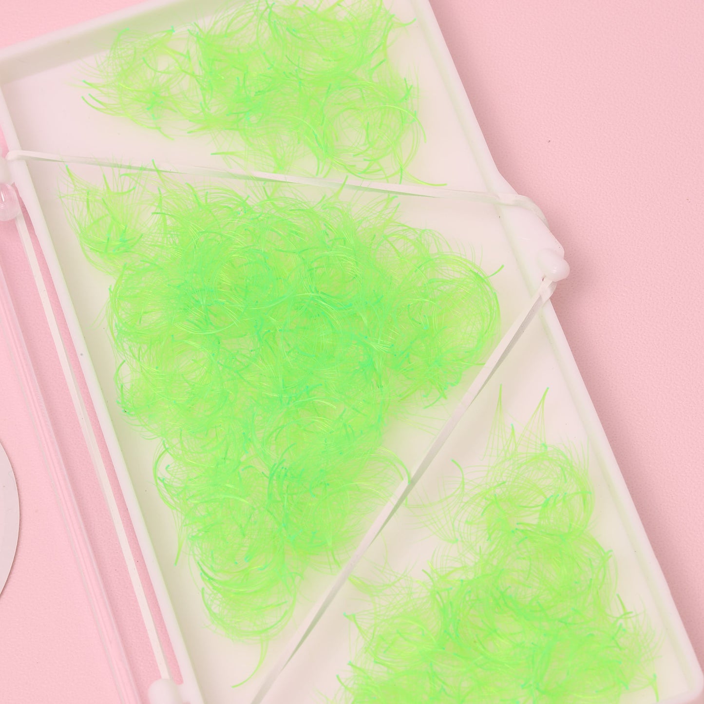 Promade Coloured Lashes Single Length | 6D 0.07 | 1000 fans