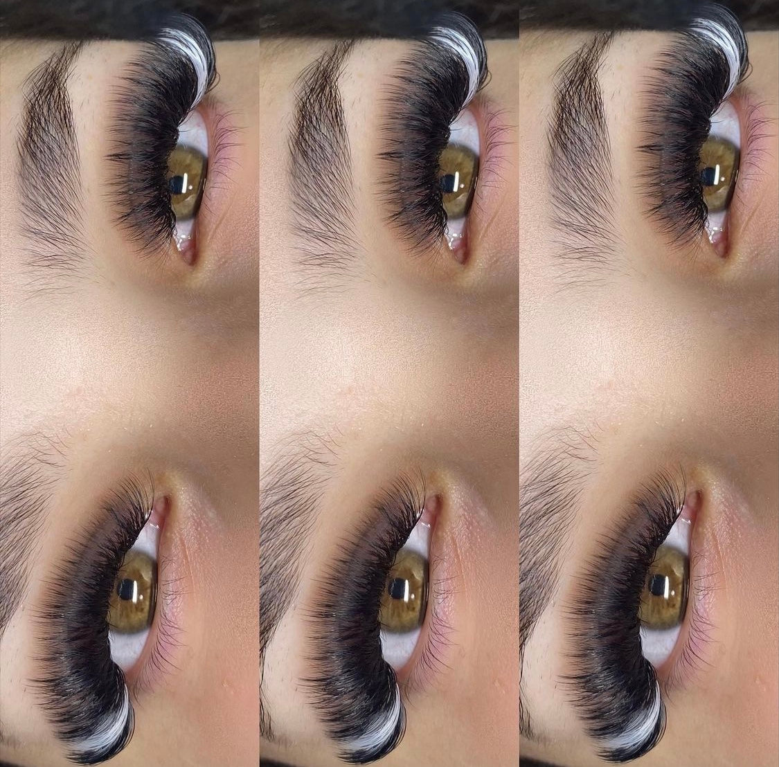 Promade Coloured Lashes Single Length | 6D 0.07 | 1000 fans