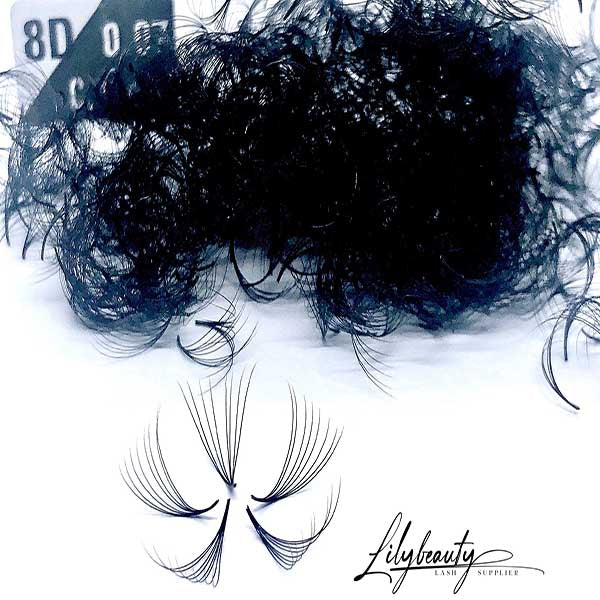Mix 3in1 Promade | Bundle set 8D Lashes | 3000 fans