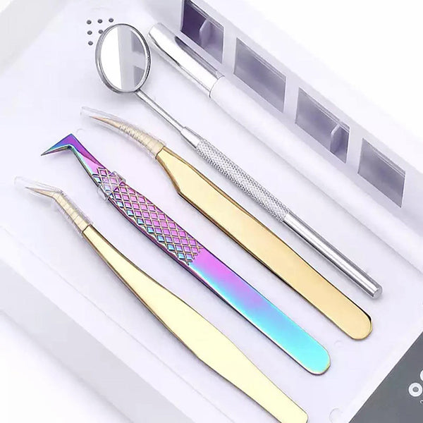 UV Light Sterilizer Box for Eyelash Extension Tools