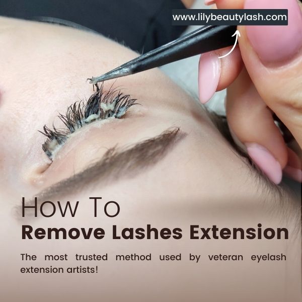 Lash shop extension removal