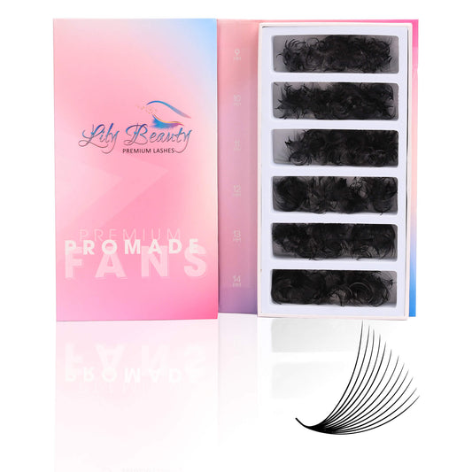 Mix 6in1 | Promade Lashes 12D | 1.500 Fans