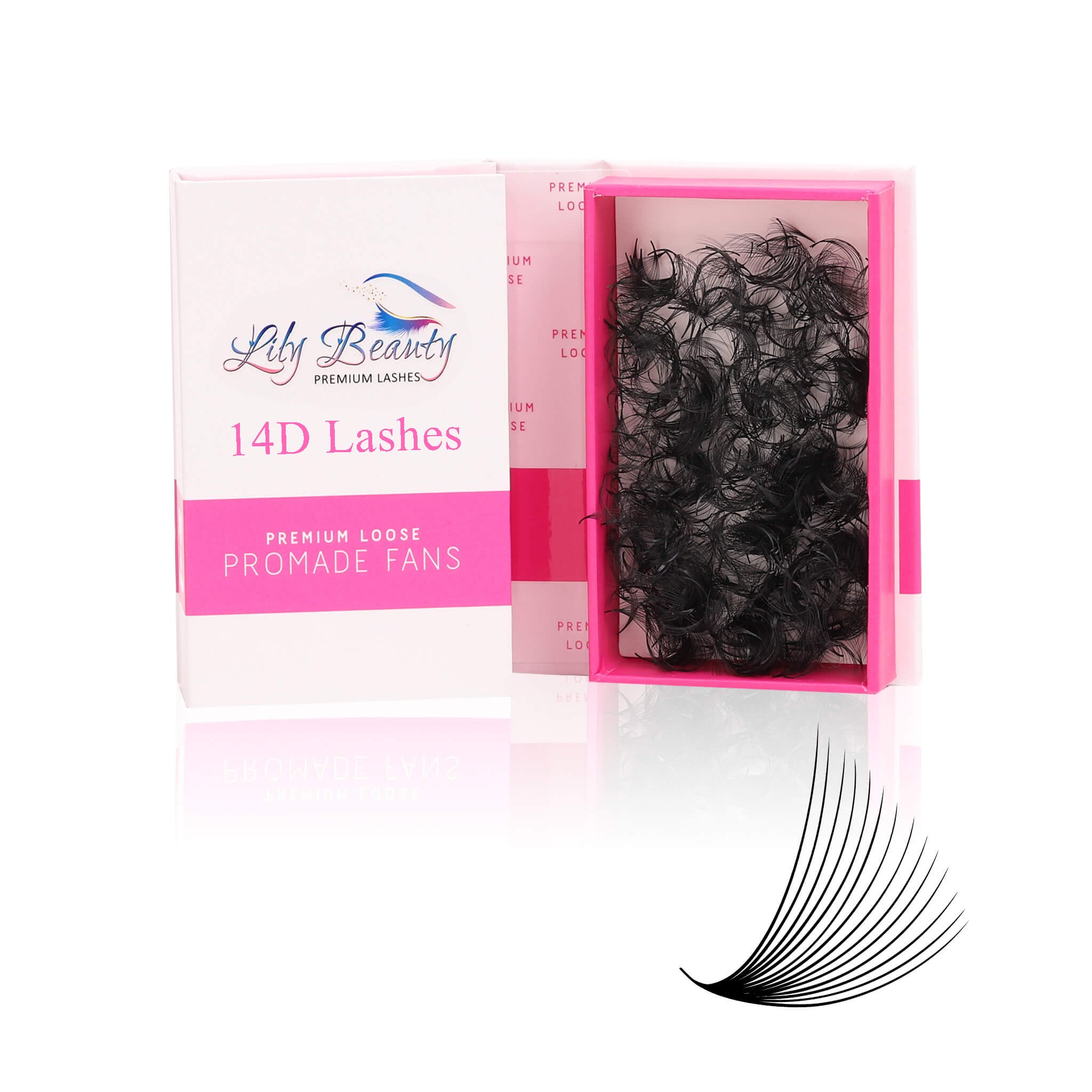 Promade 14D Lashes Extension - Premium Quality Lashes Extension