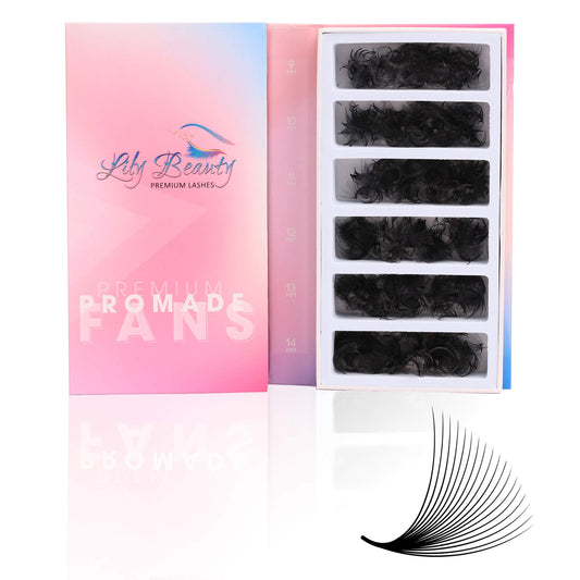 Mix 6in1 | Promade Lashes 18D | 1.500 Fans