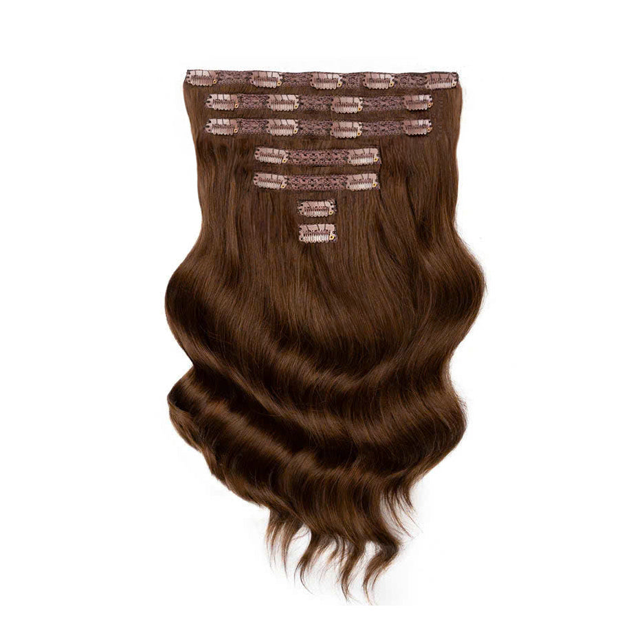 Full Volume Clip in Hair Extensions | 20 Inch