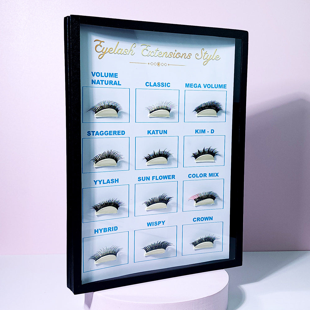 Eyelash Extensions Style Display