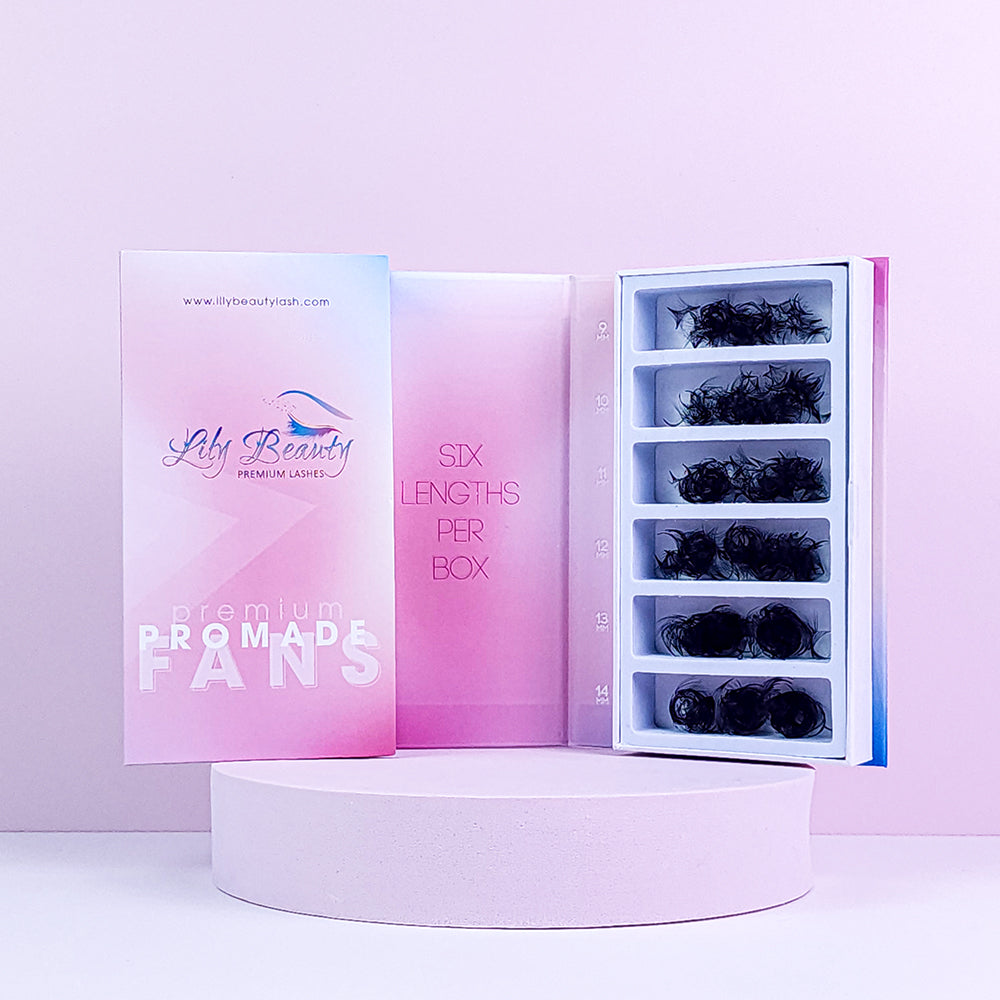 Mix 6in1 | Promade Lashes 4D | 1.500 Fans