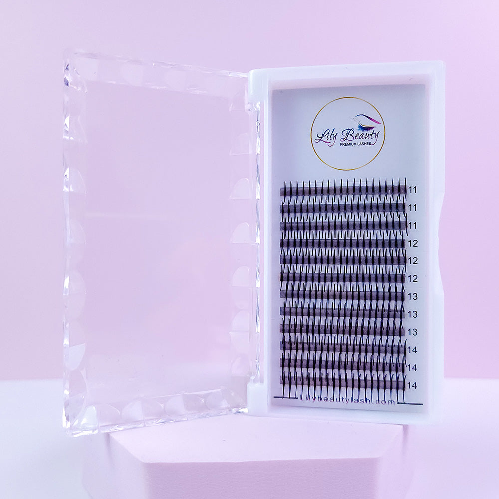 Individual Spike Lashes | Small tray | 216 Spikes