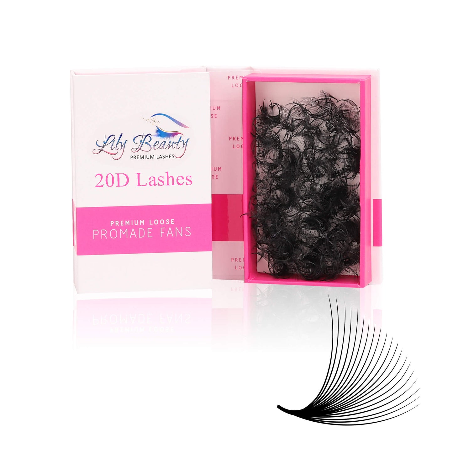 Loose Fan Promade 20D Lashes Extension | 0.03