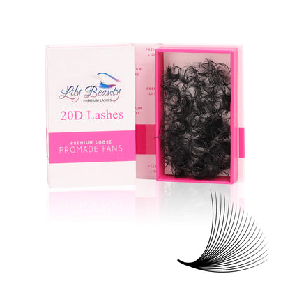 Loose Fan Promade 20D Lashes Extension | 0.03
