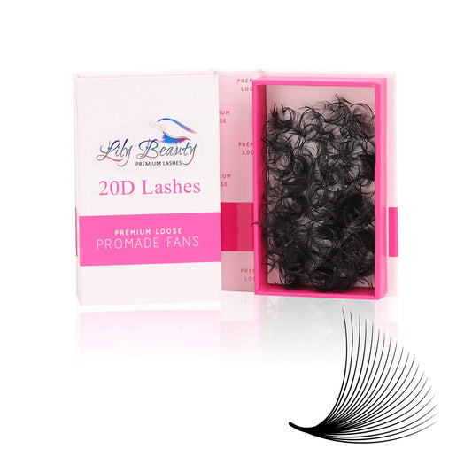 Loose Fan Promade 20D Lashes Extension | 0.03