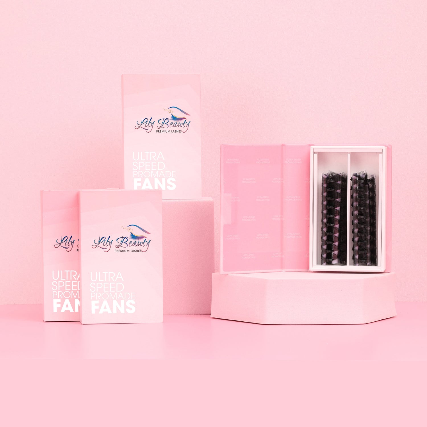 fan lashes extension
