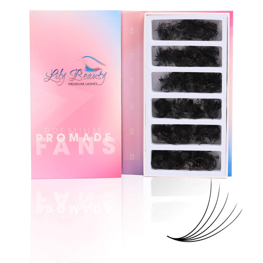 Mix 6in1 | Promade Lashes 5D | 1.500 Fans
