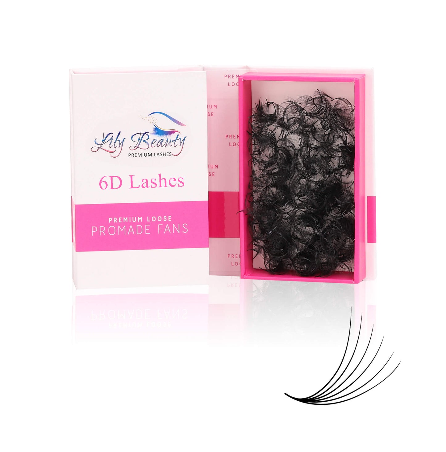 Loose Fan Promade 6D Lashes Extension | 1000 fans