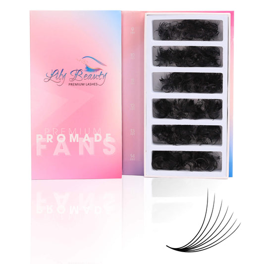 Mix 6in1 | Promade Lashes 7D | 1.500 Fans