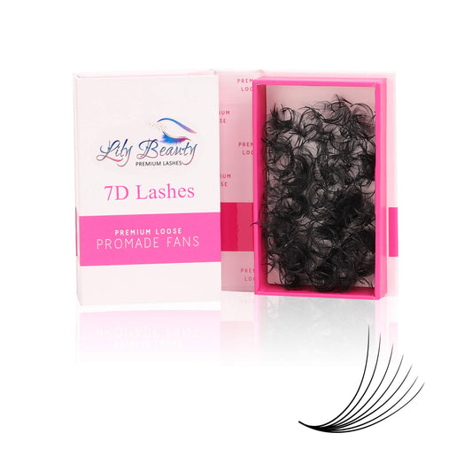 Loose Fan Promade 7D Lashes Extension | 1000 fans
