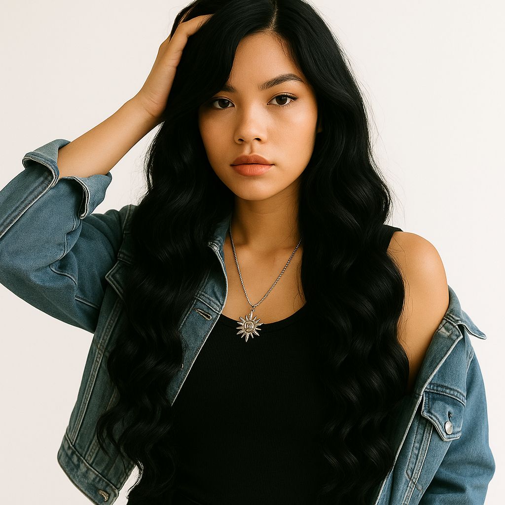 Tape Hair Extensions | 20 Inch | BLACK