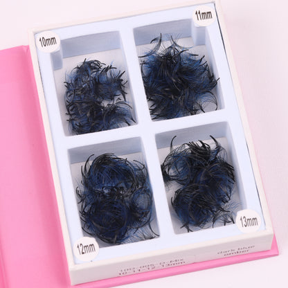 Ombre Lashes Extensions | Mix 4in1 | 10D 0.05 | 1000 fans