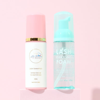 Lash shampoo