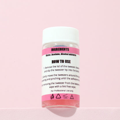 Tweezer cleanser