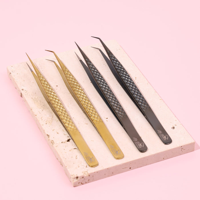 Isolation Lash Tweezers - Fiber Tip