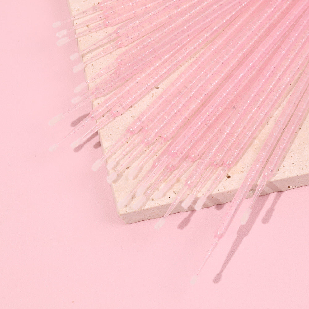 Disposable Micro Brush | Glitter Colour | 100pcs per bag