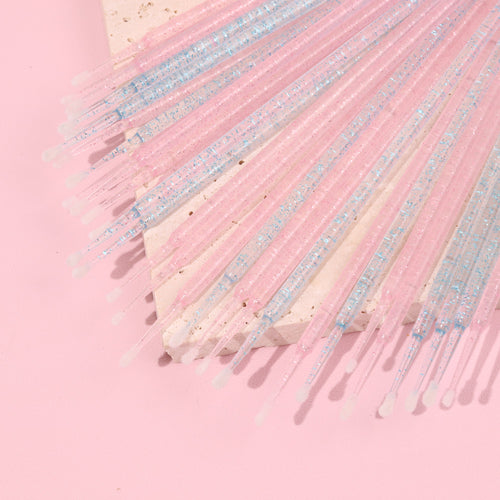 Disposable Micro Brush | Glitter Colour | 100pcs per bag
