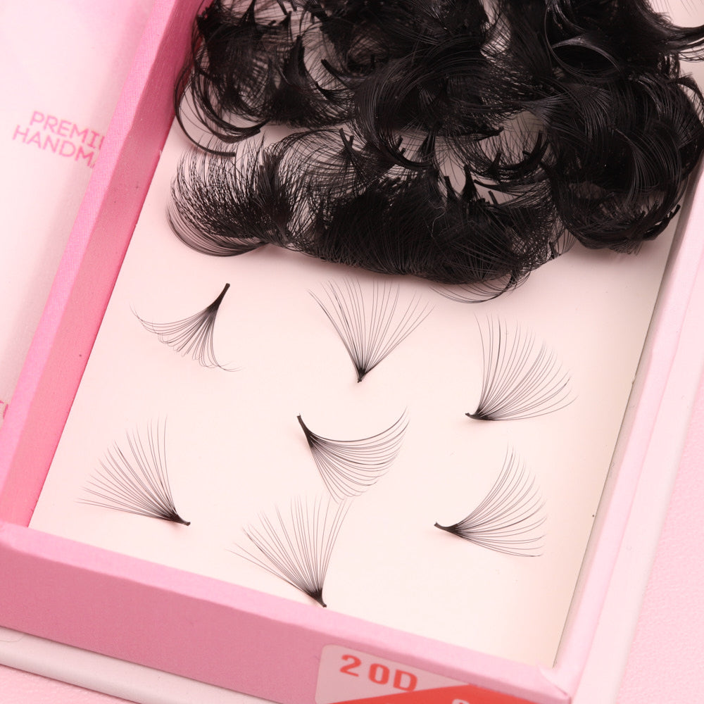 Mega | Handmade 20D Lashes | Thickness 0.03 | 500 Fans