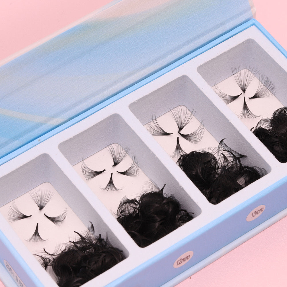 Mix 4in1 | Handmade Lashes 25D | 1000 Fans