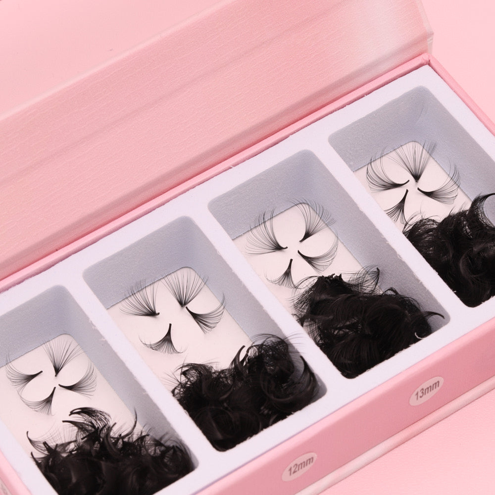 Mix 4in1 | Handmade Lashes 25D | 1000 Fans
