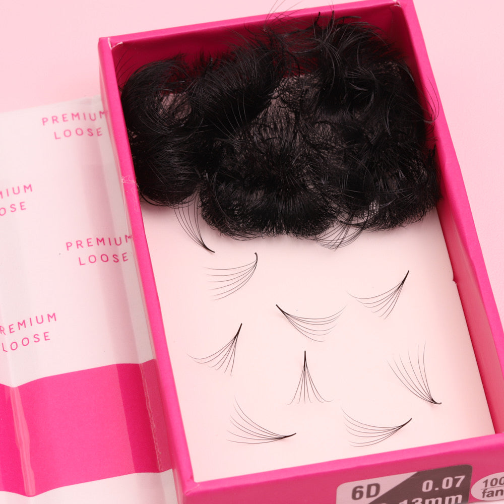 Loose Fan Promade 6D Lashes Extension | 1000 fans