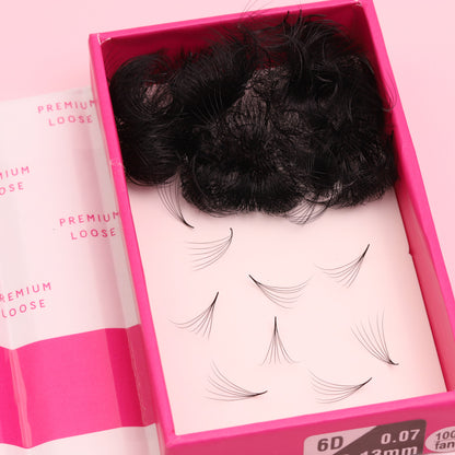 Loose Fan Promade 6D Lashes Extension | 1000 fans