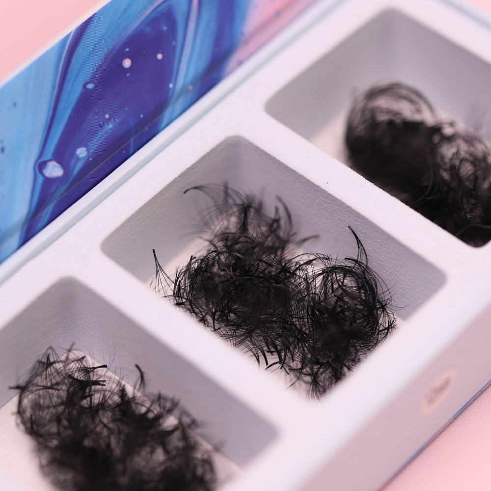 Mix 3in1 | Promade 6D Lashes | 1000 fans