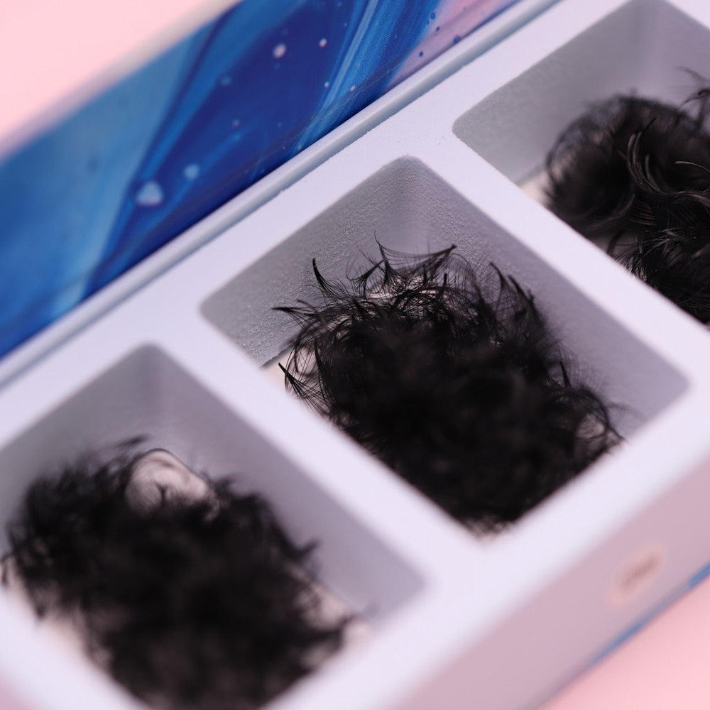 Mix 3in1 | Promade 12D Lashes | 1000 fans