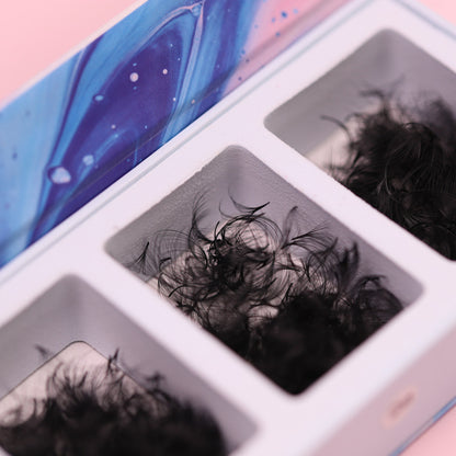 Mix 3in1 | Promade 14D Lashes | 1000 fans
