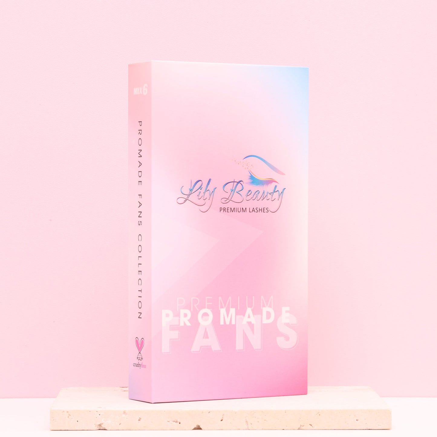Mix 6in1 | Promade Lashes 3D | 1.500 Fans