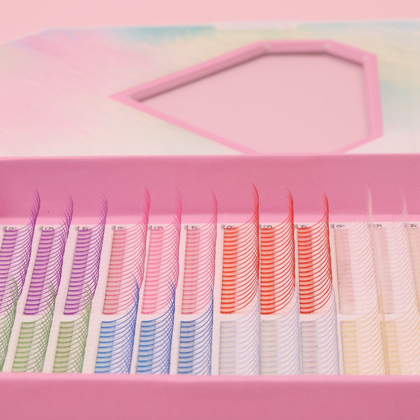 Coloured Lash Spikes | Mix 8 Colours