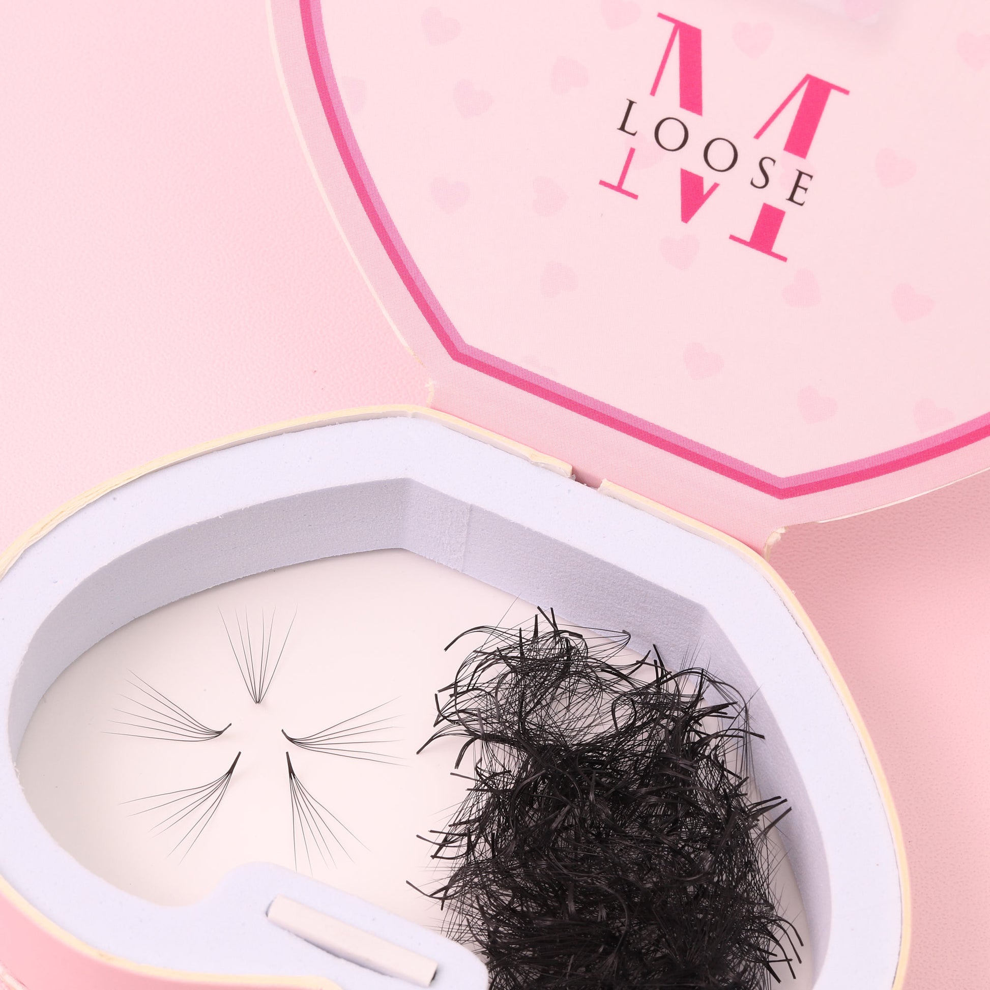L curl lashes M curl lashes