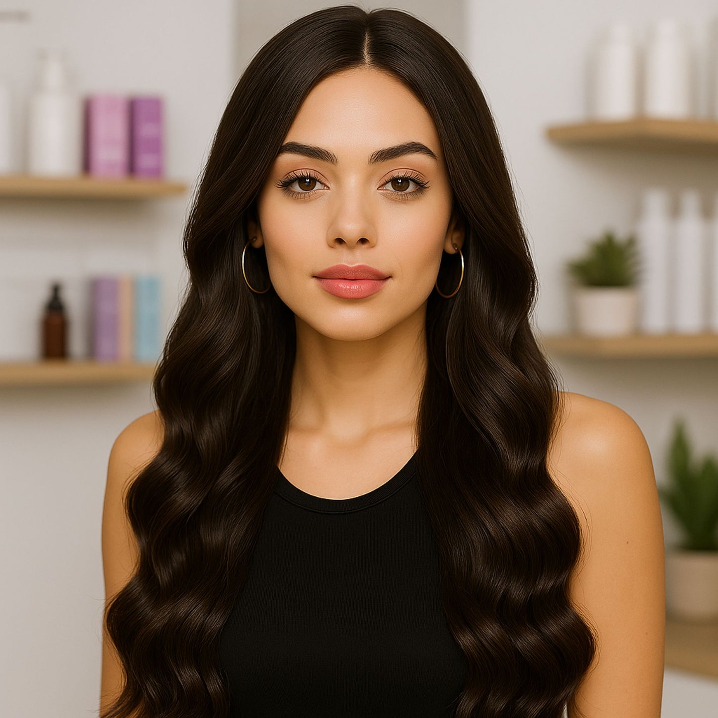 Microring Tip Hair Extensions | 20 Inch | DARK COFFEE BROWN