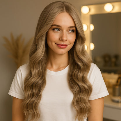 Halo Hair Extensions | 20 Inch | LIGHT ASH BLONDE