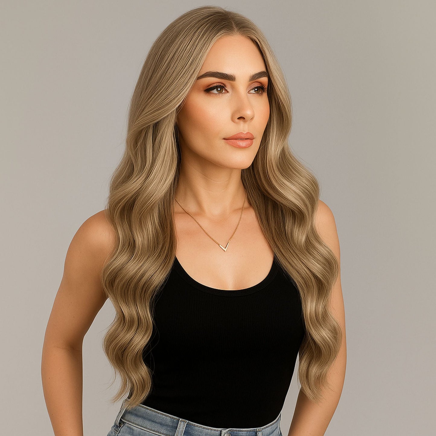 Tape Hair Extensions | 20 Inch | LIGHT ASH BLONDE