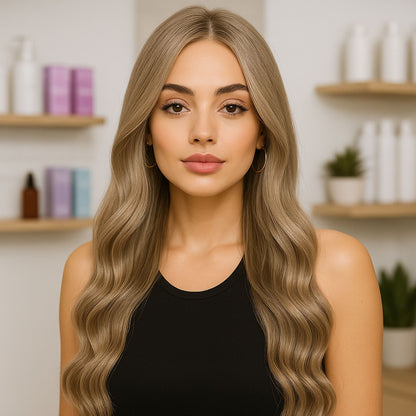 Halo Hair Extensions | 20 Inch | LIGHT ASH BLONDE