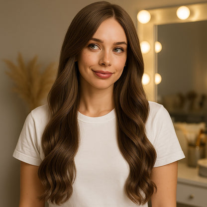 Tape Hair Extensions | 20 Inch | LIGHT ASH BROWN