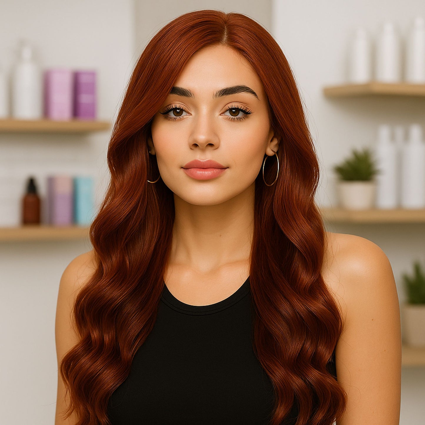 Weft Hair Extensions | 20 Inch | MEDIUM BLONDE DEEP RED