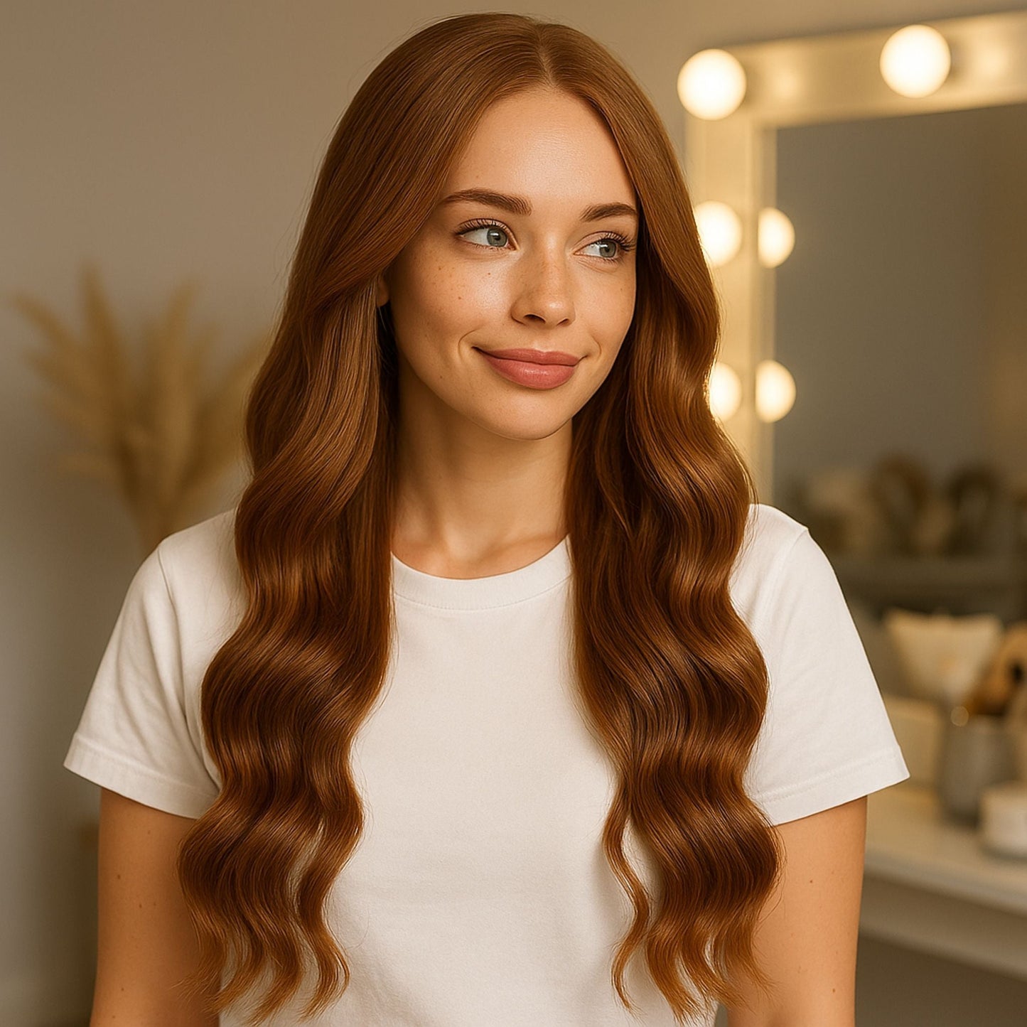 Microring Tip Hair Extensions | 20 Inch | MEDIUM COPPER BLONDE